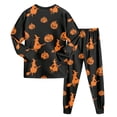 thumbnail image 4 of Leey-World Fall Pajamas Kids Pajamas Sets Boys Girls 2-Piece Sleepwear Set Cotton Long Sleeve Casual Kids, 4 of 9