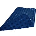 thumbnail image 2 of Alfombra de bañera Linoows, extralarga, antideslizante, 99 x 41 cm, color azul marino, 2 of 8
