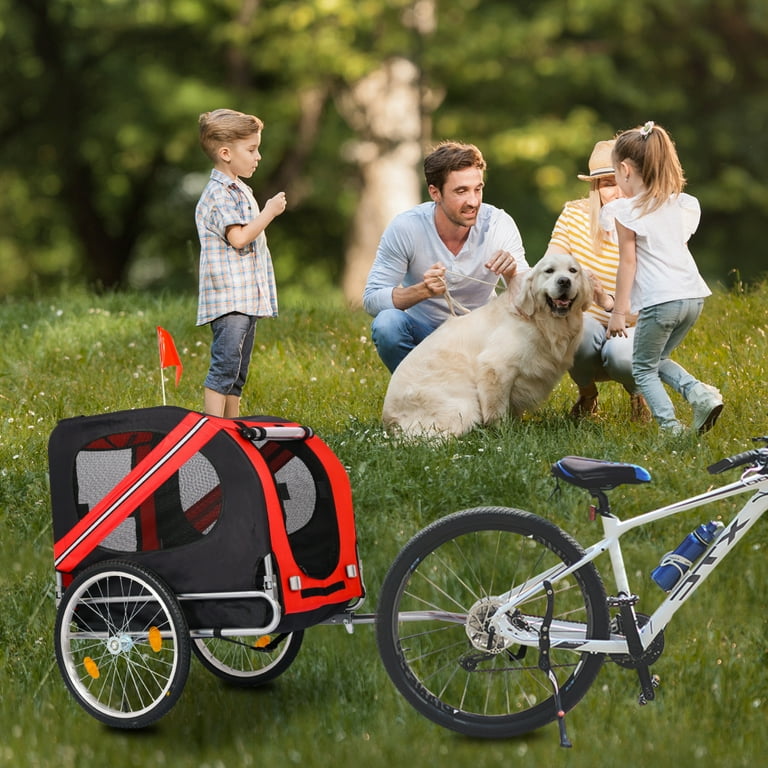 Dog bike store trailer walmart