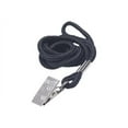thumbnail image 3 of Swingline GBC BadgeMates Bulldog Clip Round Lanyard 12 / Pack - 7" Height x 5.1" Width Length - Black - Nylon, 3 of 3
