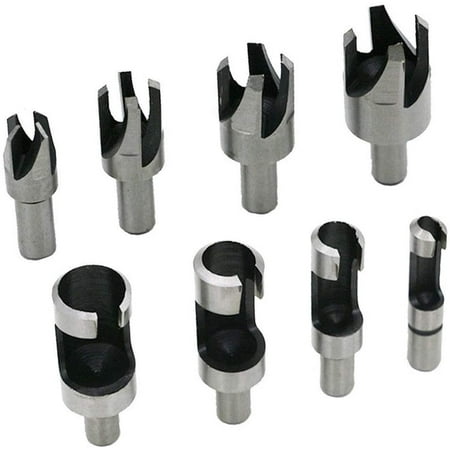 

8Pcs Wood Plug Cutter Wood Cutting Tool Wood Plug Cutter Drill Bits 6Mm /10Mm/13Mm/16Mm With Taper Drill Bits And Claw Drill Bits
