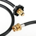 thumbnail image 2 of Adaptador De Estufa De Gas Con Tanque De Propano De 6 Pies Y Manguera A Conexión POL Del Cilindro LP SM SunniMix Manguera de conexión de gas, 2 of 6