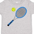 thumbnail image 4 of Inktastic Blue Tennis Racket and Ball Boys or Girls Toddler T-Shirt, 4 of 5