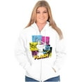 thumbnail image 4 of Flash Gordon Comic Strip Vintage Hero Zip Up Hoodie Men's Women's Brisco Brands M, 4 of 6