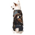 thumbnail image 1 of Fotbe Steampunk Squirrel Pilot Sudadera con Estampado para Perros Pequeños – Suéter con Capucha para Mascotas, Tela Suave de Forro Polar con Bolsillo-XX-Large, 1 of 7