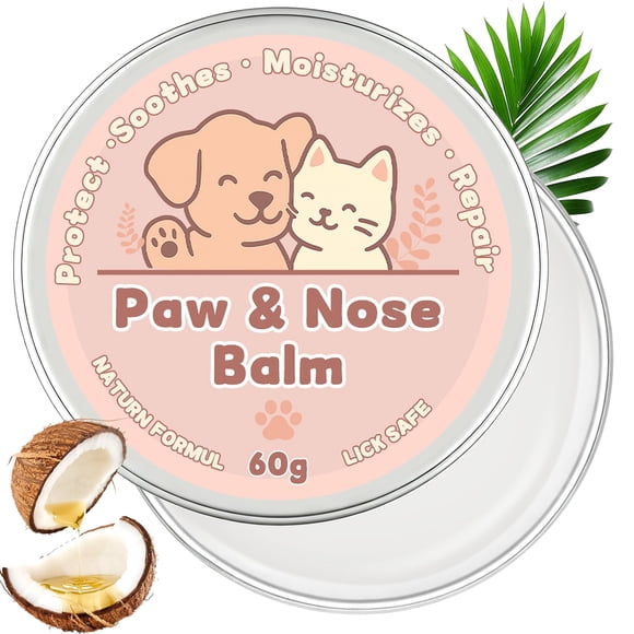 Bálsamo Natural para Patas y Nariz de Perro AAROVIBE 60g Seguro para Lamer