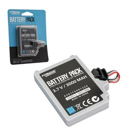 KMD 3000mAh Rechargeable Battery For Nintendo Wii U Pro Controller (Best Wii U Accessories)