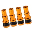 thumbnail image 1 of 4pcs Casquillo de Vástago Válvula de Rueda Protector de Polvo TR416 para Automoviles Oro Macarena Vástago de la válvula del neumático del coche, 1 of 3