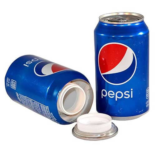 Hidden Fake Coke Can Soft Drink Cola Aluminium Container Money Pills