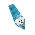 thumbnail image 2 of Light-Up Christmas Tie with Festive Character Patterns, Glowing Novelty Tie for Holiday Parties, Themed Necktie for Seasonal Events and Office Celebrations(Blue), 2 of 6
