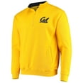 thumbnail image 2 of Men's Colosseum Gold Cal Bears Tortugas Logo Quarter-Zip Jacket, 2 of 3