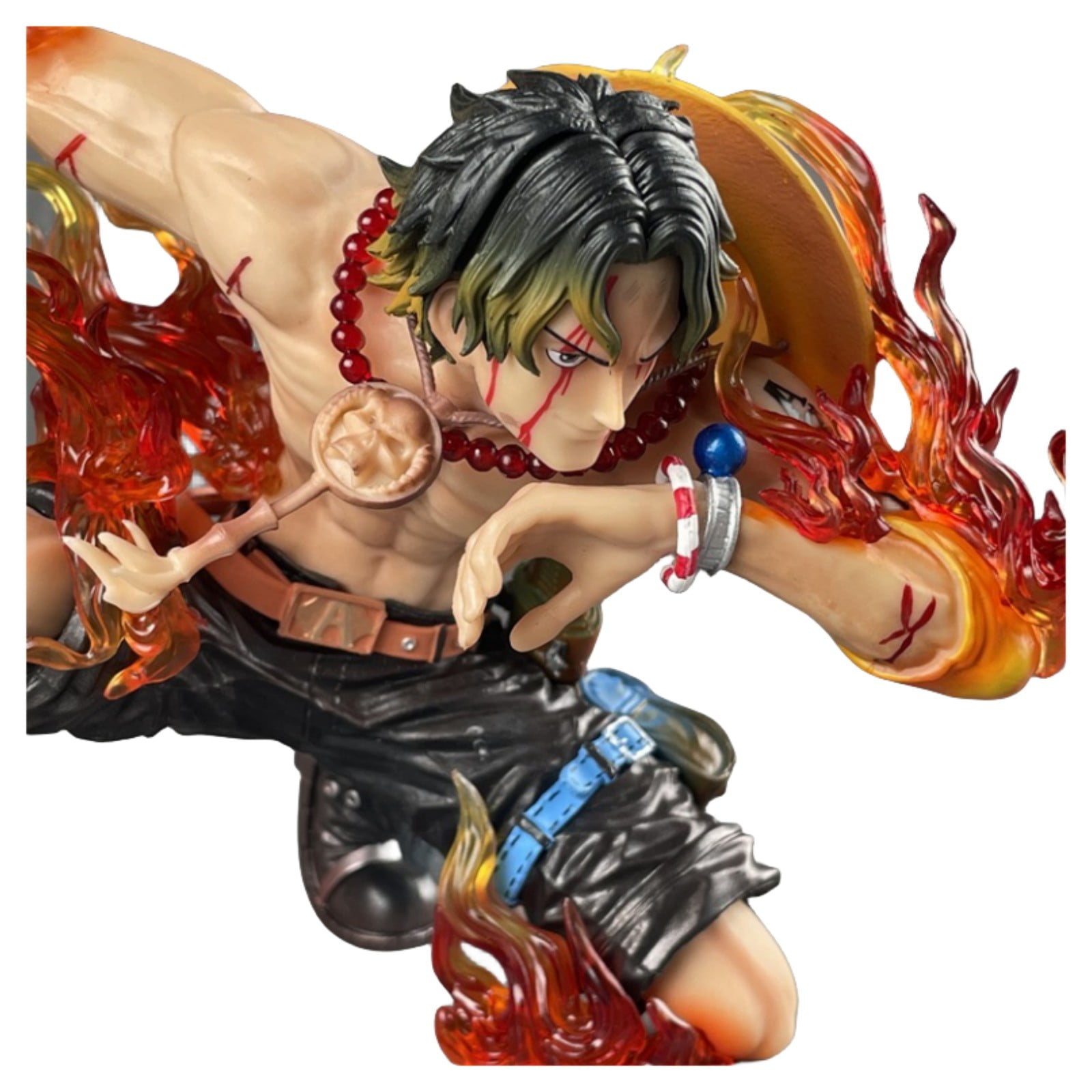 Njube Anime Action PVC Figure 18cm Resonance Ace Figure Character Model Ornaments Statue Collection Gift