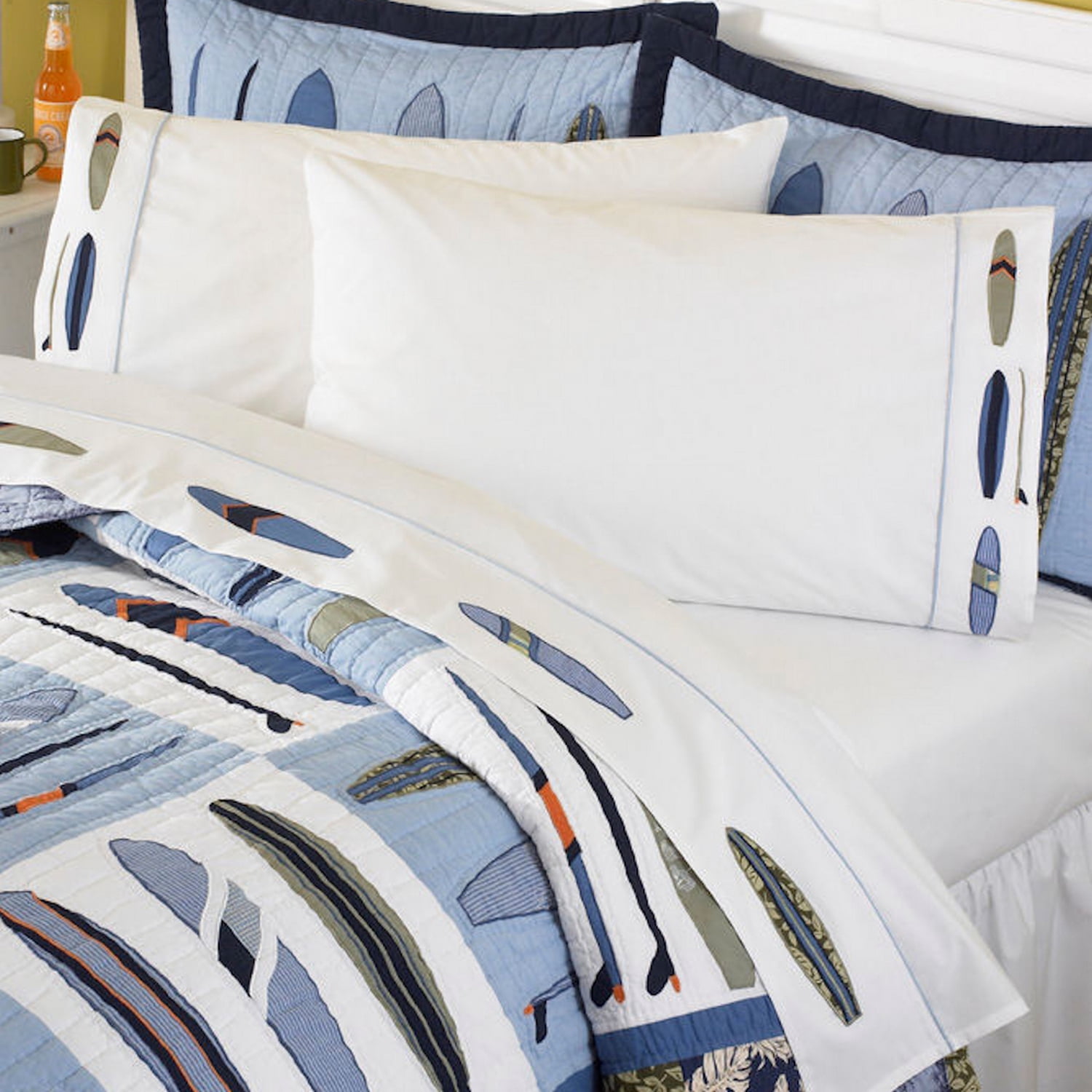 Catch A Wave Queen Sheet Set