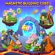 thumbnail image 5 of Bloques magnéticos Playtigo 154PCS Build Mine Magnet World, 5 of 8