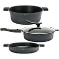 thumbnail image 1 of Juego de sartenes de aluminio fundido FlavorStone Gran Gourmet Set 6 accesorios, 1 of 6