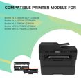 thumbnail image 3 of AAZTECH 5-Pack Compatible Toner Cartridge TN-760 & Drum Unit DR-730 for Brother HL-L2395DW MFC-L2750DW MFC-L2710DW HL-L2390DW HL-L2350DW Printer (4*Black Toner Cartridge,1*Drum), 3 of 11