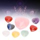 thumbnail image 1 of Juego de piedras de cristal natural ANGGREK Regalo de cristal de Corazón, 1 of 8