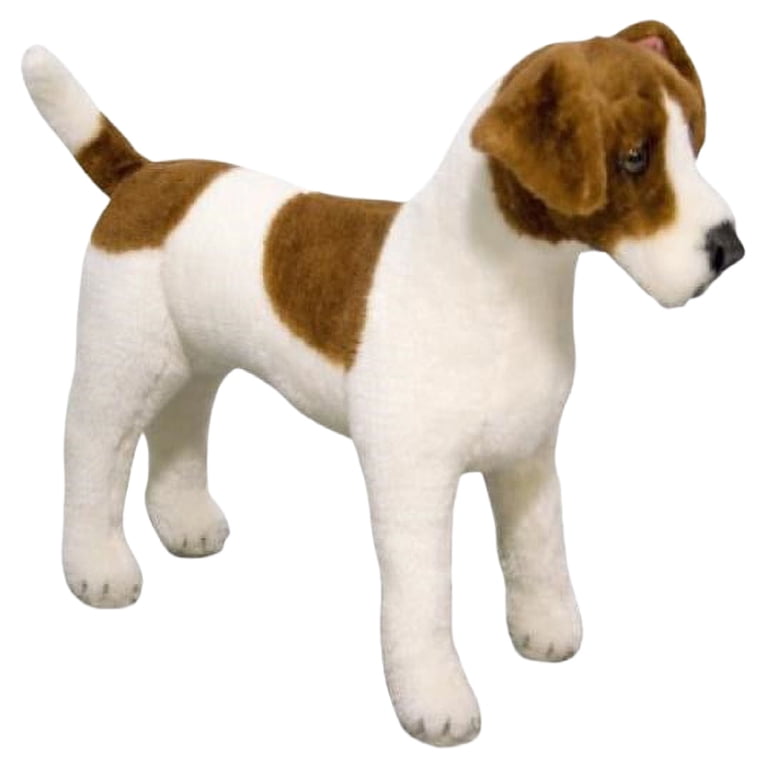Melissa & Doug Giant Jack Russell Terrier - Lifelike Stuffed
