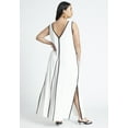 thumbnail image 2 of ELOQUII Women's Plus Size V Neck Gauze Maxi Dress, 2 of 3