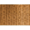 thumbnail image 1 of Ahgly Company Indoor Rectangle Abstract Orange Contemporary Area Rugs, 5' x 8', 1 of 1