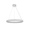 thumbnail image 6 of Elegant Lighting Bowen 26 inch Adjustable LED Chandelier in Chrome, 6 of 12