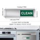 thumbnail image 4 of 1pc Dishwasher Magnet Clean Dirty Sign Shutter Only Changes When You Push It Non-Scratching Strong Magnet Or 3M Adhesive Options Indicator Tells Whether Dishes Are Clean Or Dirty, 4 of 5
