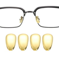 Eyeglass Nose Pad Thickness Anti-Slip Glasses Nose Grips for Plastic Frames Gold