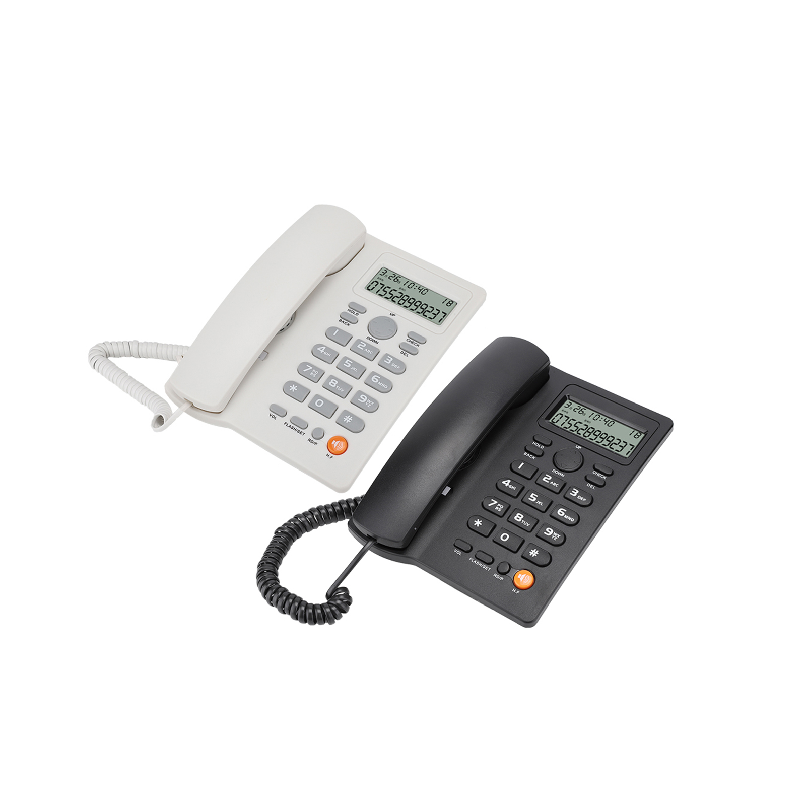 ACCEDE Landline Telephone Traditional Style Keypad Dial Telephone