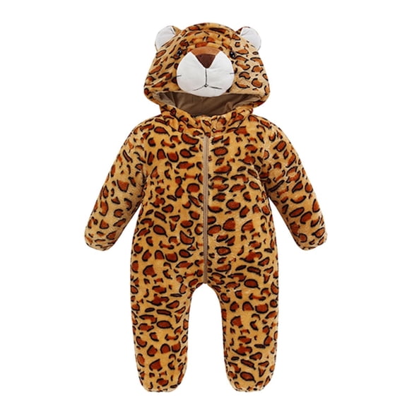 KAUOD Unisex-Baby Animal Halloween Hooded Rompe𝐫 Jumpsuit for Toddlers Little Boys Girls Festival Party One Piece Clothes