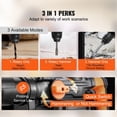 thumbnail image 5 of VEVOR Rotary Hammer Drill Corded Drills 1-9/16" 3 Modes SDS-MAX Chipping Hammers, 5 of 10