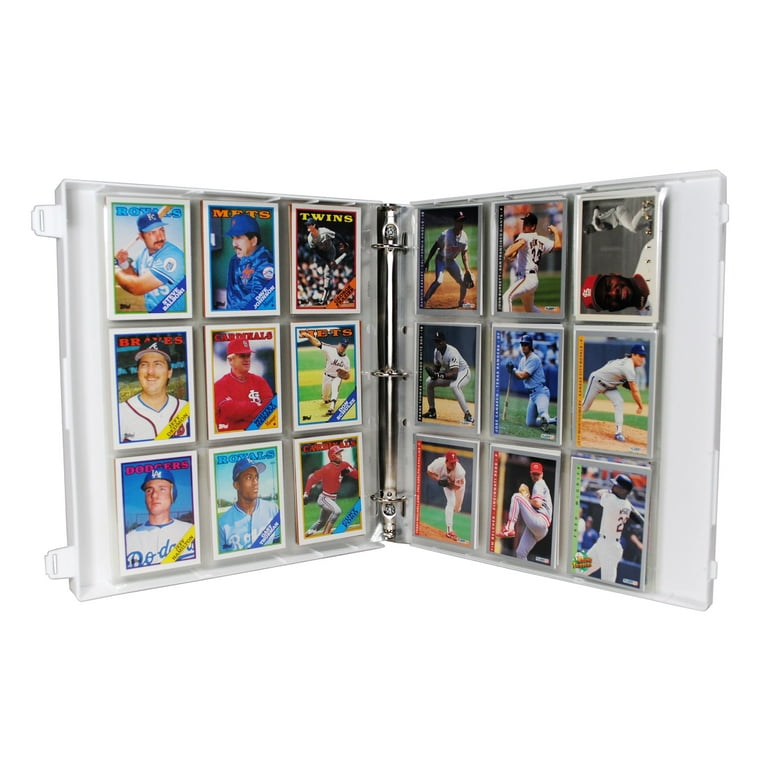 baseball card collector binder Card Binder 900 Pockets, Trading Card Binder with Sleeves, Baseball Card  Binder, Trading Card Albums Sports Card Binder Collectible Fits 900 Cards
