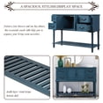 thumbnail image 5 of Wulawindy Console Table Sideboard for Entryway Sofa Table with Shutter doors and 4 Storage Drawers, 5 of 7