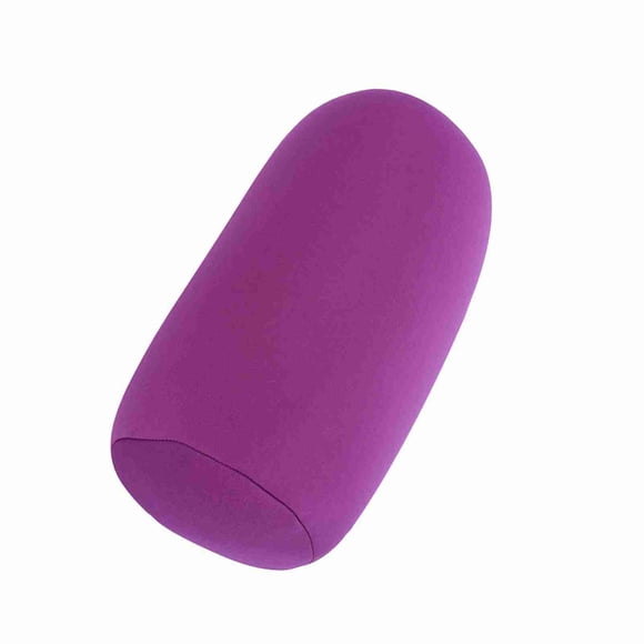 Micro Mini Reposacabeza, Cojín Para La Espalda Con Microperlas, Almohada Inscritable De 11,8 X 5,5 Pulgadas, Almohadas Cilíndicas De Refuerzo Suave Utilizadas Para Relajar El