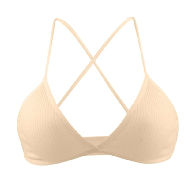 EIMELI Soutien-Gorge Push Up Lingerie Sans Fil pour Femmes Deep V Bralette Style