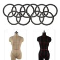 thumbnail image 3 of GUOOL 10 Rouleaux de Ruban de Marquage à Carreaux Auto-Adhésif Finition Étroite pour Couture Noir, 3 of 9