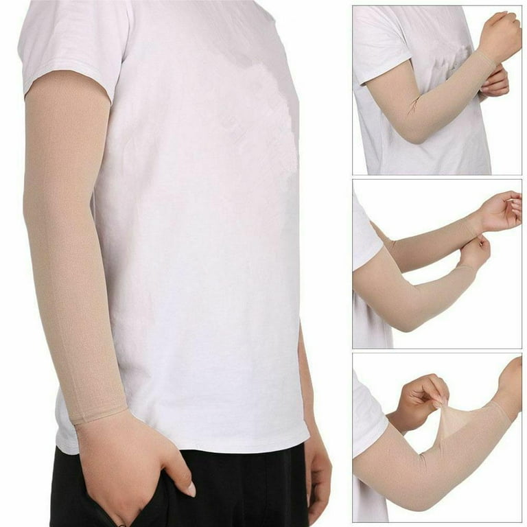 1/2 Pcs Anti-UV Arm Cover Skin Color Summer Sun Protection