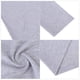 thumbnail image 5 of Vestido MISSKY Sudadera casual con bolsillo gris blanco para mujer, 5 of 6