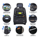 thumbnail image 5 of Par Organizador Para Asiento Bloosom  Trasero Auto Multifuncional 2 Pzs, Negro, 5 of 5