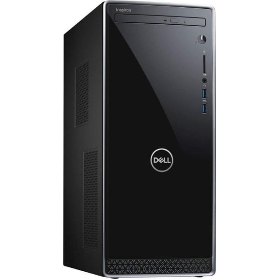 Dell 2020 Inspiron 3671 Premium Desktop Tower Intel Quad-Core i3-9100 (Beat i7-7700T) 8GB DDR4 RAM 256GB SSD 1TB HDD MaxxAudio WiFi HDMI Bluetooth Win 10