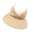 thumbnail image 1 of Sonducket ¡Novedad de 2021! Sombrero de verano a la moda, gorra con visera para mujer, gorra de playa hueca elástica antiultravioleta, gorra informal Sombreros Camello, 1 of 8