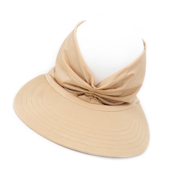 Sonducket Nuevo sombrero de primavera y verano para mujer, sombrero de sol para mujer, resistente a los rayos UV, parte elástica, gorra vacía, Sombreros Camello Sonducket AP001557-01B