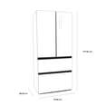 thumbnail image 5 of Refrigerador French Door 410 L (14 pies) Inoxidable Haier - HFM410LPLSS0, 5 of 5
