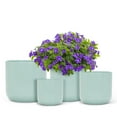 thumbnail image 2 of Classic Mint Green Planter, 2 of 3