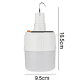 thumbnail image 2 of Solar Multi-Functional Emergency LED Light Bulb with USB Charging, Capable to Recharge Mobile Devices , Ideal for Power Outage, Tent Camping, Fishing, 2 of 7