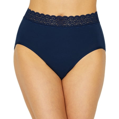 

Vanity Fair Womens Flattering Cotton Brief Style-13396