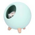 thumbnail image 2 of Night Light Pet House Shape Desktop Atmosphere Small Night Lamp Warm Light with USB Charging Green, 2 of 6