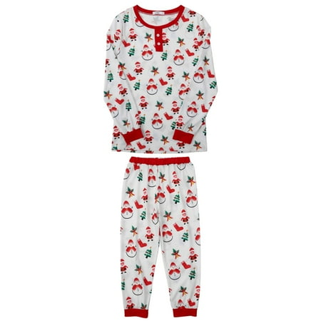 

Matching Family Christmas Pajamas Set Christmas Tree Snowman Print Loungewear Sleepwear Holiday Nightwear for Women/Men/Kids/Couples