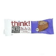 thumbnail image 3 of Keto Protein Bars, Chocolate Mousse Pie, 10 Bars, 1.2 oz (34 g) Each, Think !, 3 of 3