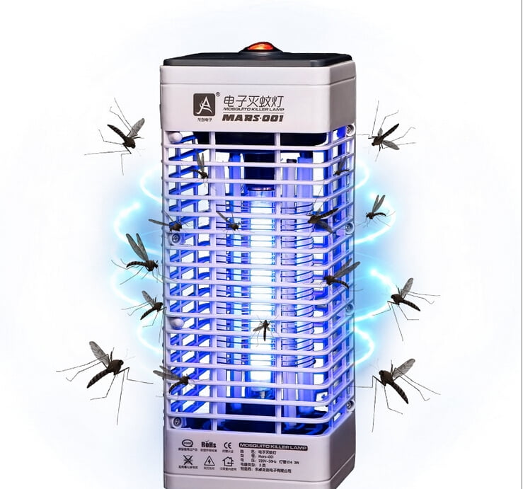 Bug Zapper Insect Killer Fly Trap Silent & Effortless Operation pest Control Fly Zapper Mosquito Killer Safe & Non-Toxic Mosquito Trap Insect Zapper Indoor & Outdoor 