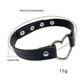 thumbnail image 5 of Sonducket Collar De Gargantilla De PU Ajustable Collar De Estilo Punk Para Mujer Collar En Forma De Corazón De Moda Para Mujer Accesorios de disfraces, 5 of 5